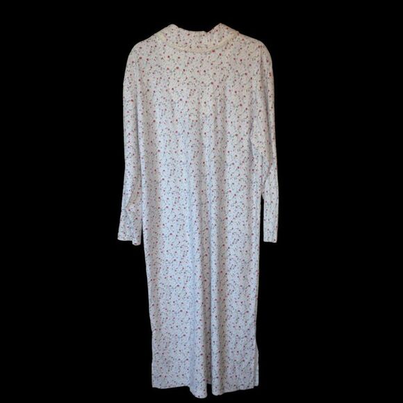 Amanda Stewart Intimates Long Sleeve Floral Country Nightgown Large - Picture 2 of 6